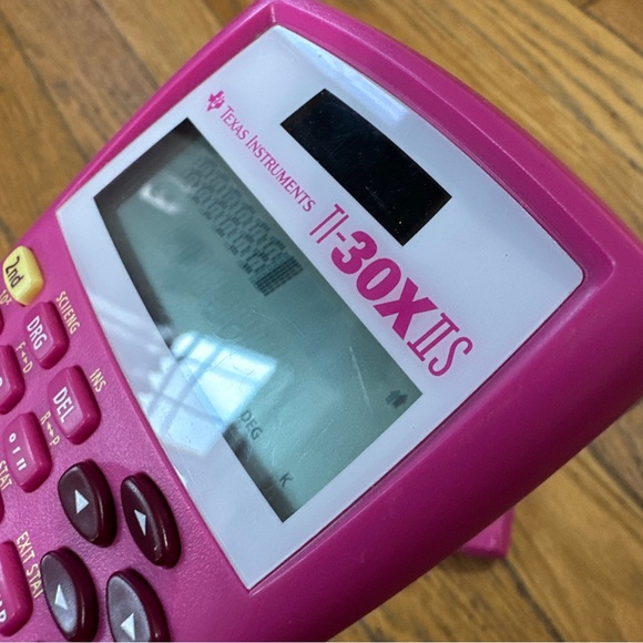 Texas Instruments Pink TI-30X IIS Scientific Calculator - Picture 4 of 5